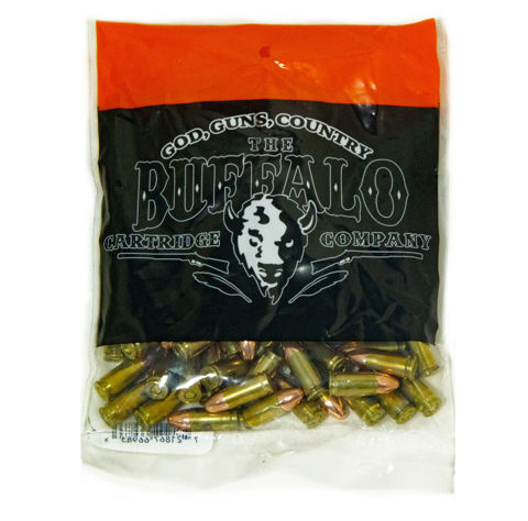 9mm Buffalo Cartridge 115gr FMJ RM - 50 Rounds - BESTSELLER ...