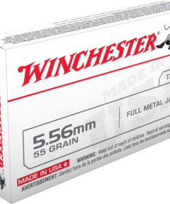 Winchester USA RIFLE 5.56x45mm NATO 55 grain Full Metal Jacket 500 rounds