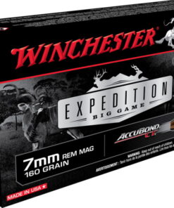 Winchester Ammo S7MMCT Expedition Big Game 7mm Rem Mag 160 Gr AccuBond 500 rounds