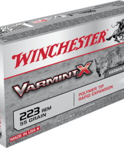 Winchester VARMINT X RIFLE .223 Remington 55 grain Rapid Expansion Polymer Tip 500 rounds