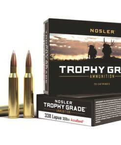 NOSLER TROPHY GRADE AMMUNITION 338 LAPUA MAGNUM 300 GRAIN ACCUBOND