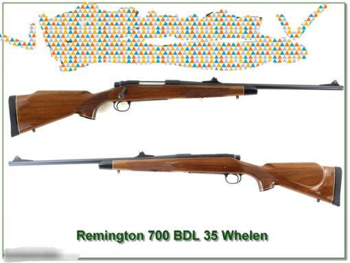 Remington 700 BDL 1989 made and RARE 35 Whelen Exc Cond!