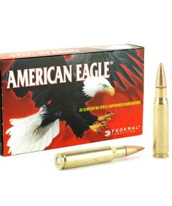 308 Win – 150 gr FMJ – Federal American Eagle (AE308D) – 500 Rounds