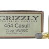 454 Casull Ammo For Grizzly