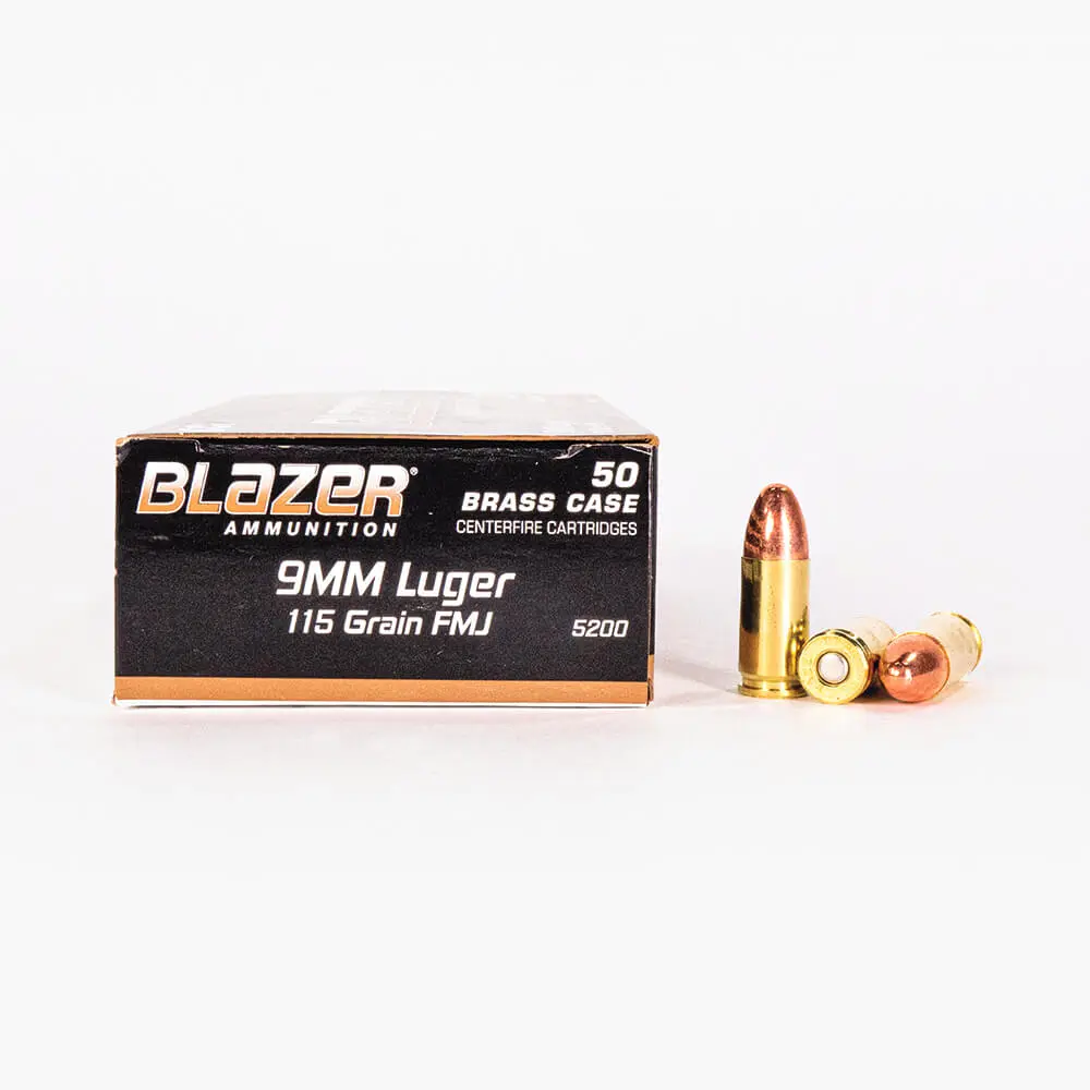 9mm-Luger-115gr-FMJ-Blazer-Brass-5200-Ammo-Box-Side-with-Rounds